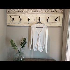 J.Crew Cream Cardigan